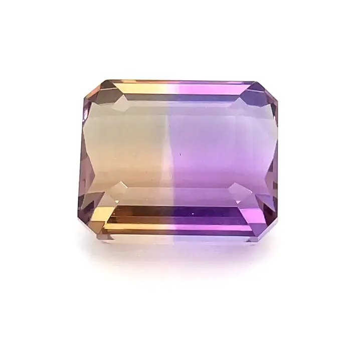 14.34 ct Purple Ametrine - Emerald Cut