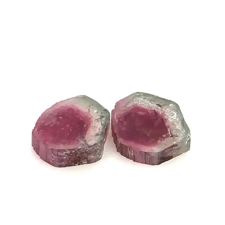 7.92 ct Bi-color Tourmaline - Slab