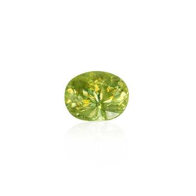 0.88 ct Yellow Sphene - Oval
