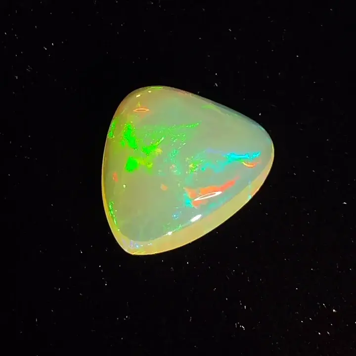 11.00 ct Colorless Opal - Trillion