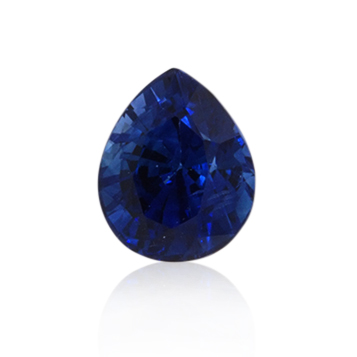 2.50 ct Blue Sapphire - Pear
