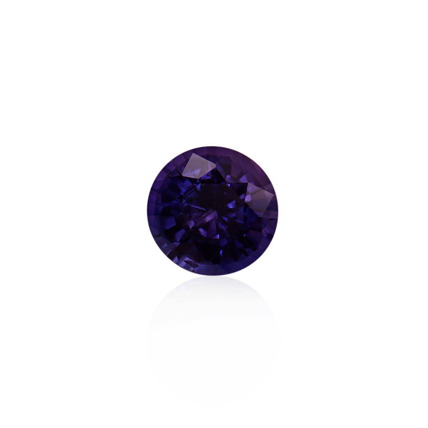 1.01 ct Purple Sapphire - Round