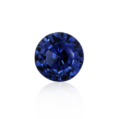 3.38 ct Blue Sapphire - Round