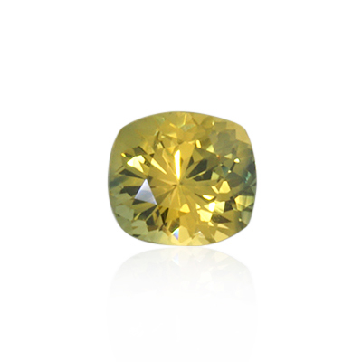 1.37 ct Bi-color Sapphire - Cushion