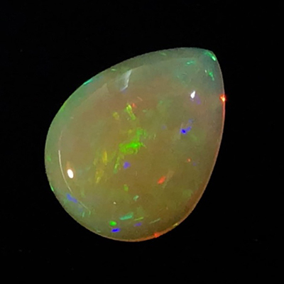 14.48 ct Colorless Opal - Pear