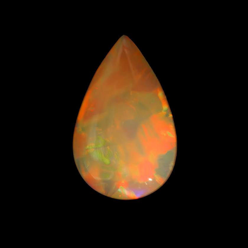 7.20 ct Colorless Opal - Pear