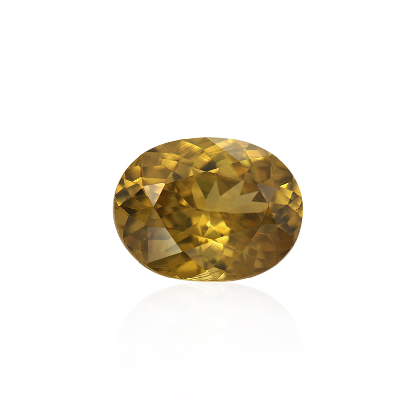 2.87 ct Yellow Zircon - Oval