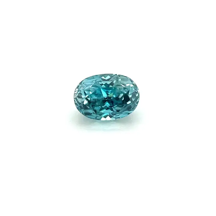 2.91 ct Blue Zircon - Oval