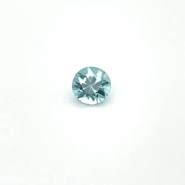 1.08 ct Blue Zircon - Round