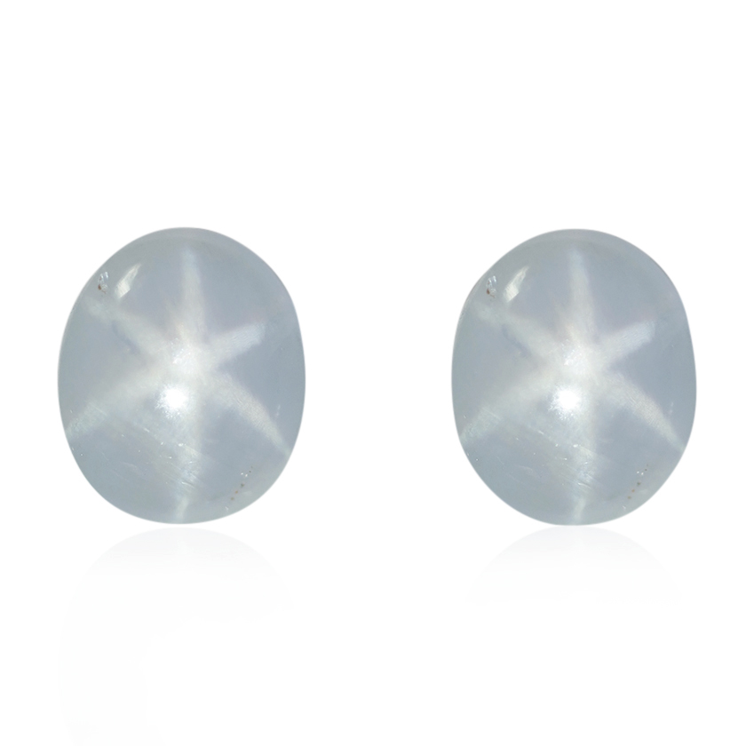 3.52 ct Gray Sapphire-Star - Oval