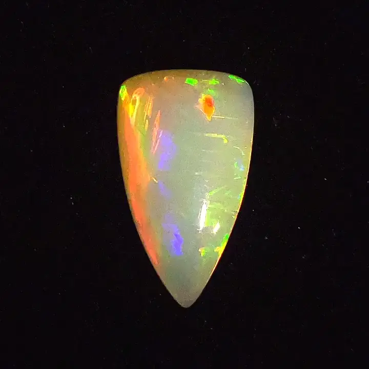 5.19 ct Colorless Opal - Trillion