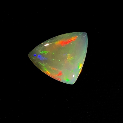 5.50 ct Colorless Opal - Trillion