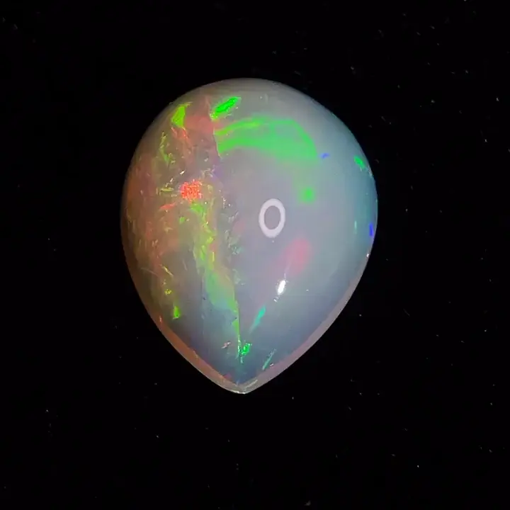 4.85 ct Colorless Opal - Pear