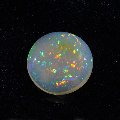 19.06 ct Colorless Opal - Round