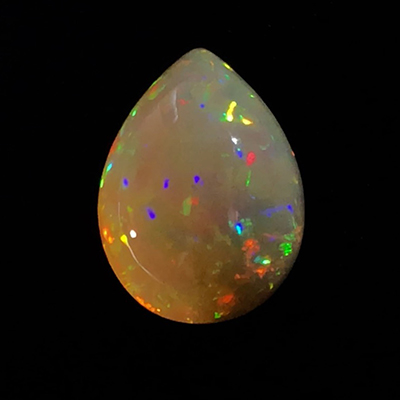 29.95 ct White Opal - Pear