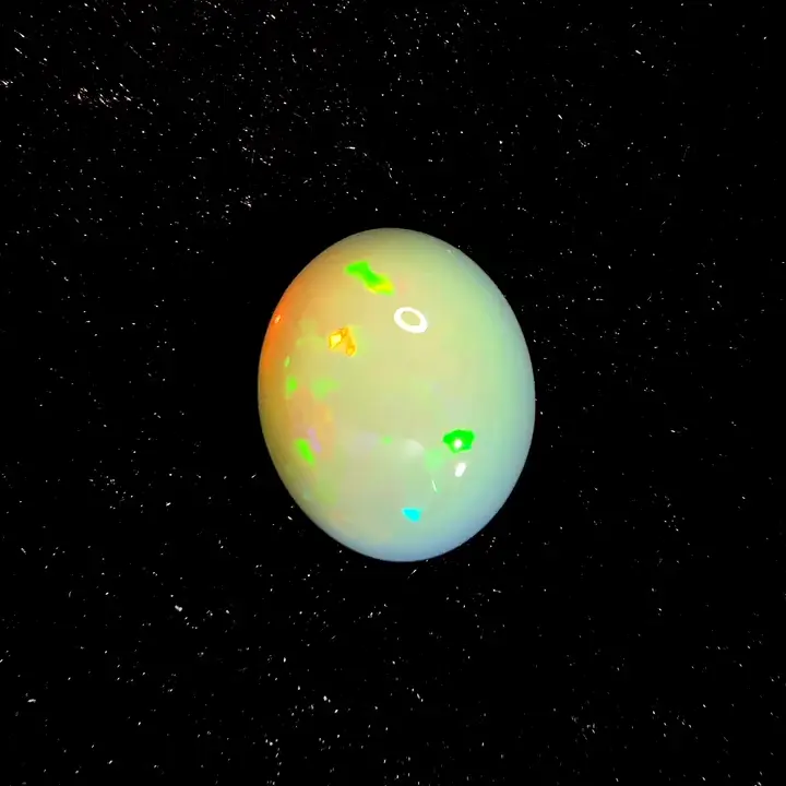 5.41 ct Gray Opal - Oval