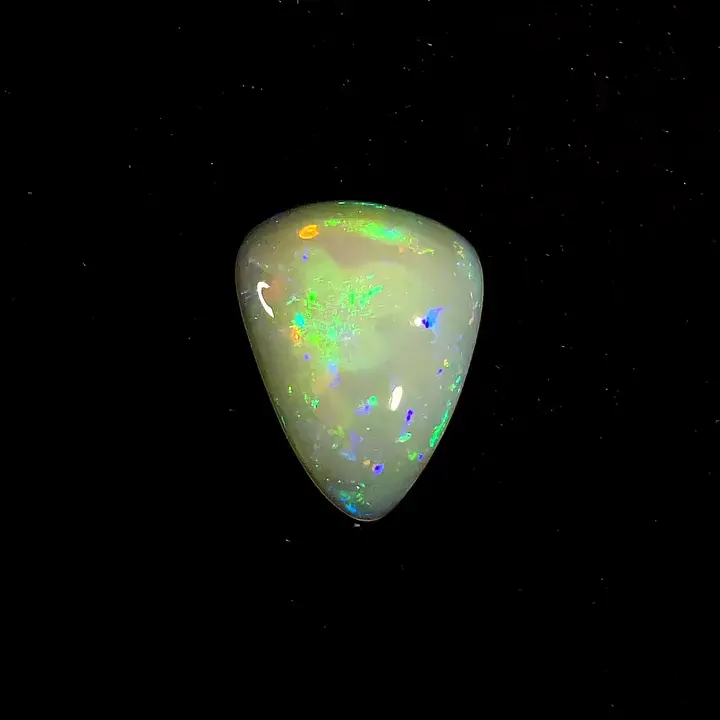 5.08 ct Colorless Opal - Trillion