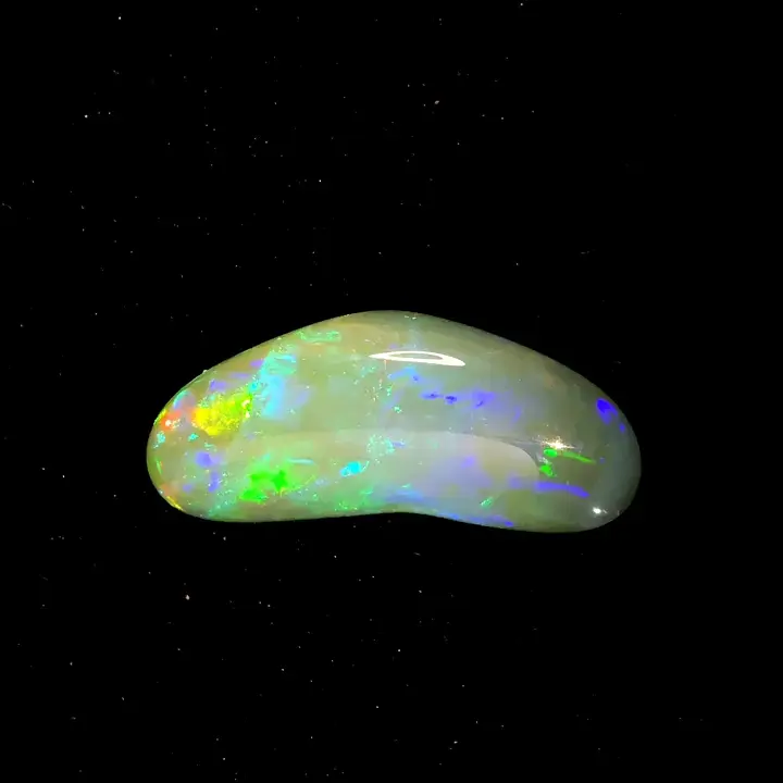 10.21 ct Colorless Opal - Heart