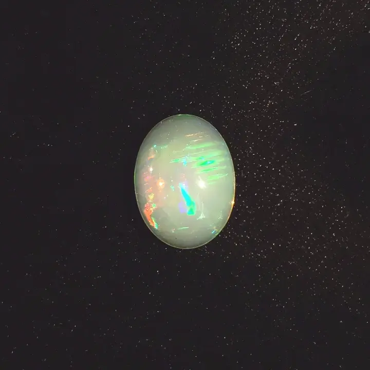 8.34 ct Colorless Opal - Oval