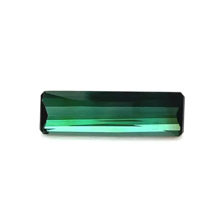 3.02 ct Green Tourmaline - Emerald Cut