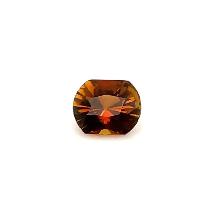 0.69 ct Orange Tourmaline - Cushion