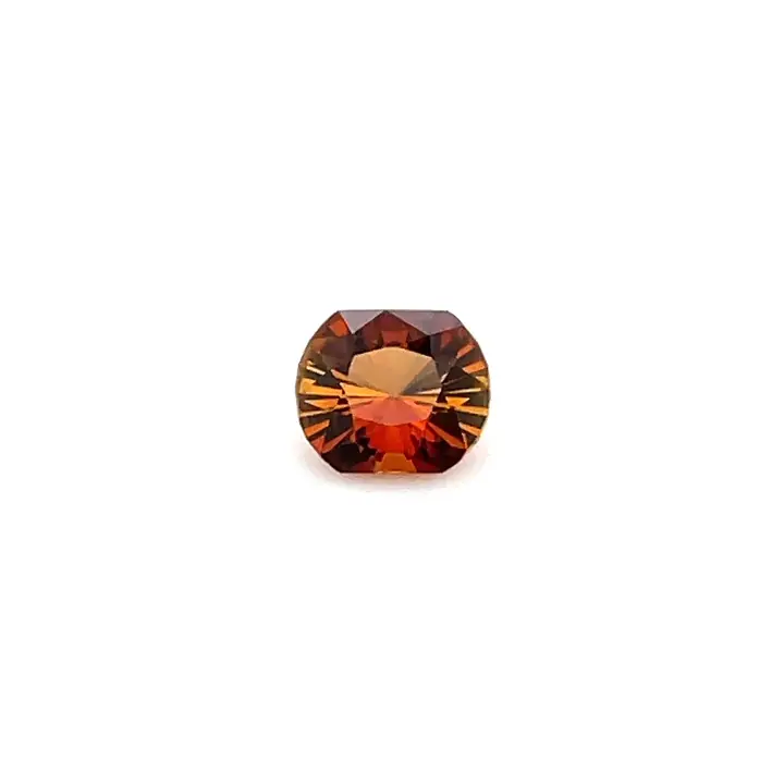 0.76 ct Orange Tourmaline - Cushion