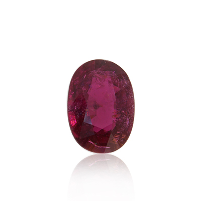 4.40 ct Red Tourmaline - Oval