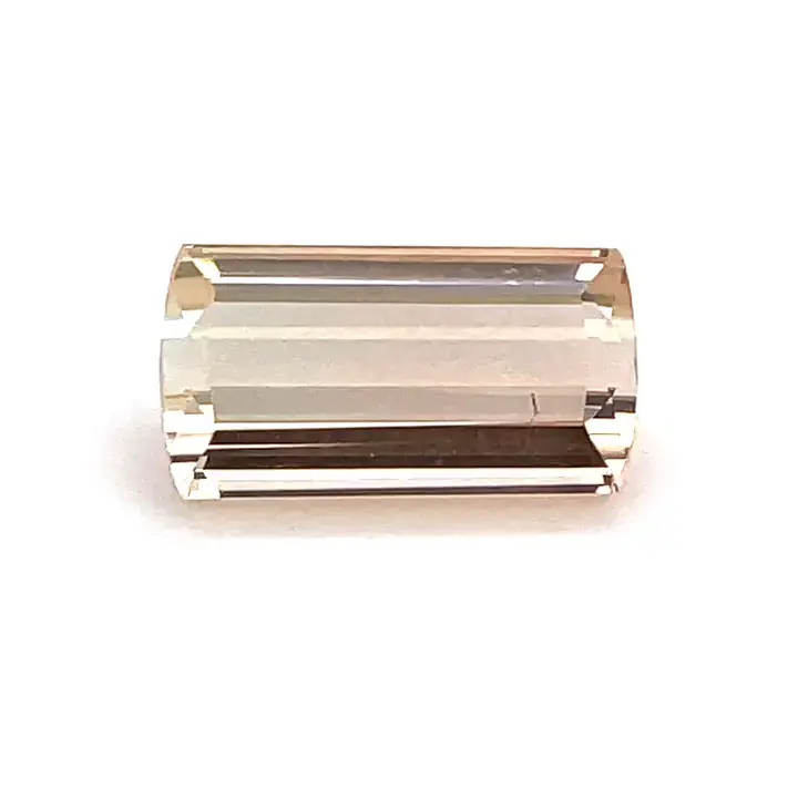 3.18 ct Orange Tourmaline - Emerald Cut