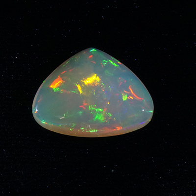 15.80 ct Colorless Opal - Trillion