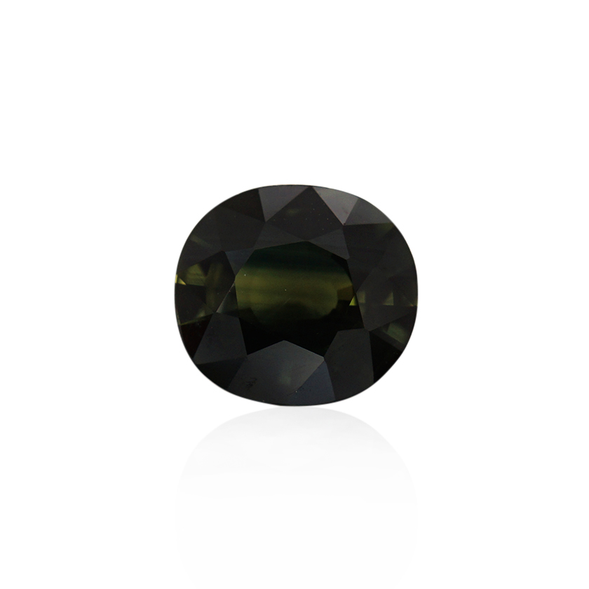 1.69 ct Green Sapphire - Oval