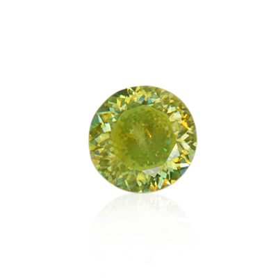 0.89 ct Yellow Sphene - Round