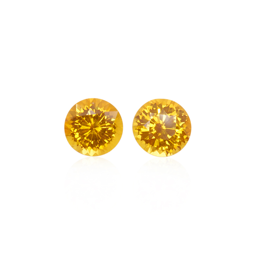 1.91 ct Yellow Sapphire - Round