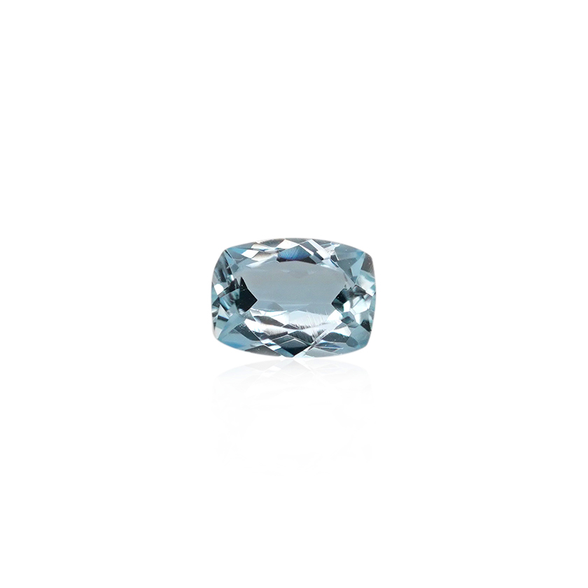 0.34 ct Blue Aquamarine - Cushion