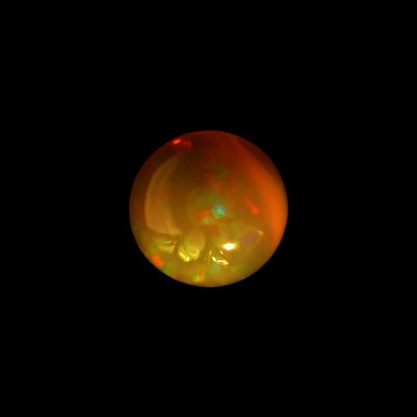 1.81 ct Gray Opal - Round