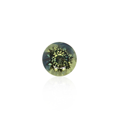 0.51 ct Green Sapphire - Round