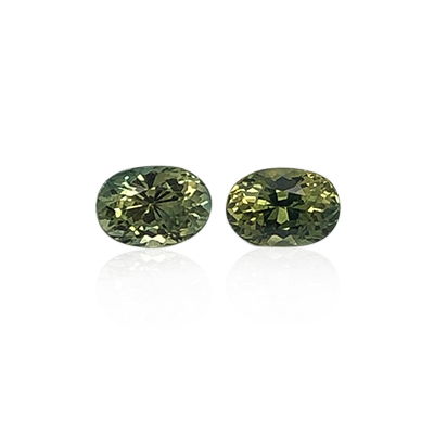 1.73 ct Bi-color Sapphire - Oval