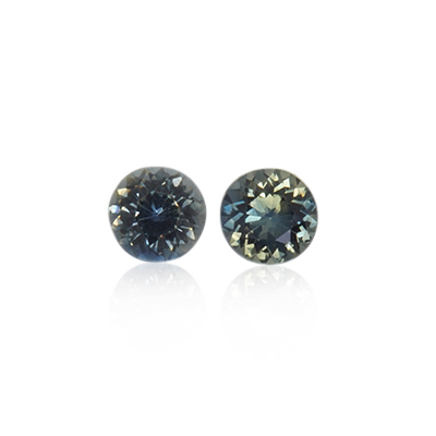 1.17 ct Bi-color Sapphire - Round