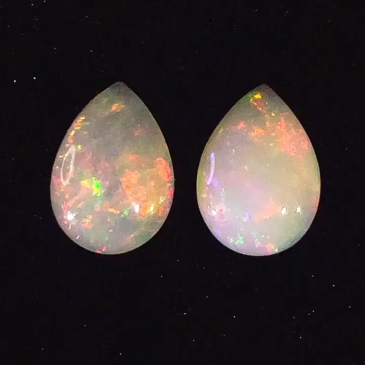 2.40 ct Colorless Opal - Pear