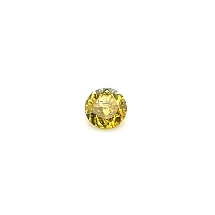 0.53 ct Yellow Sphene - Round