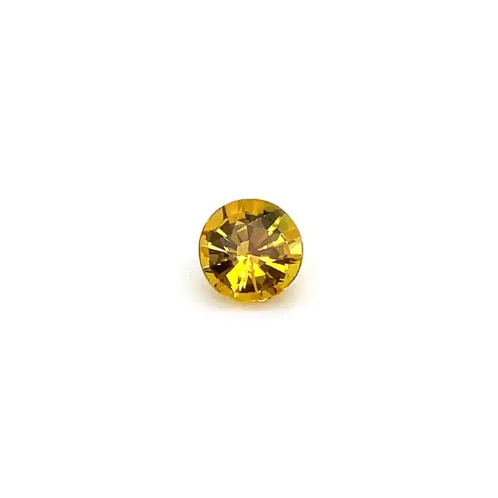 0.86 ct Yellow Sapphire - Round