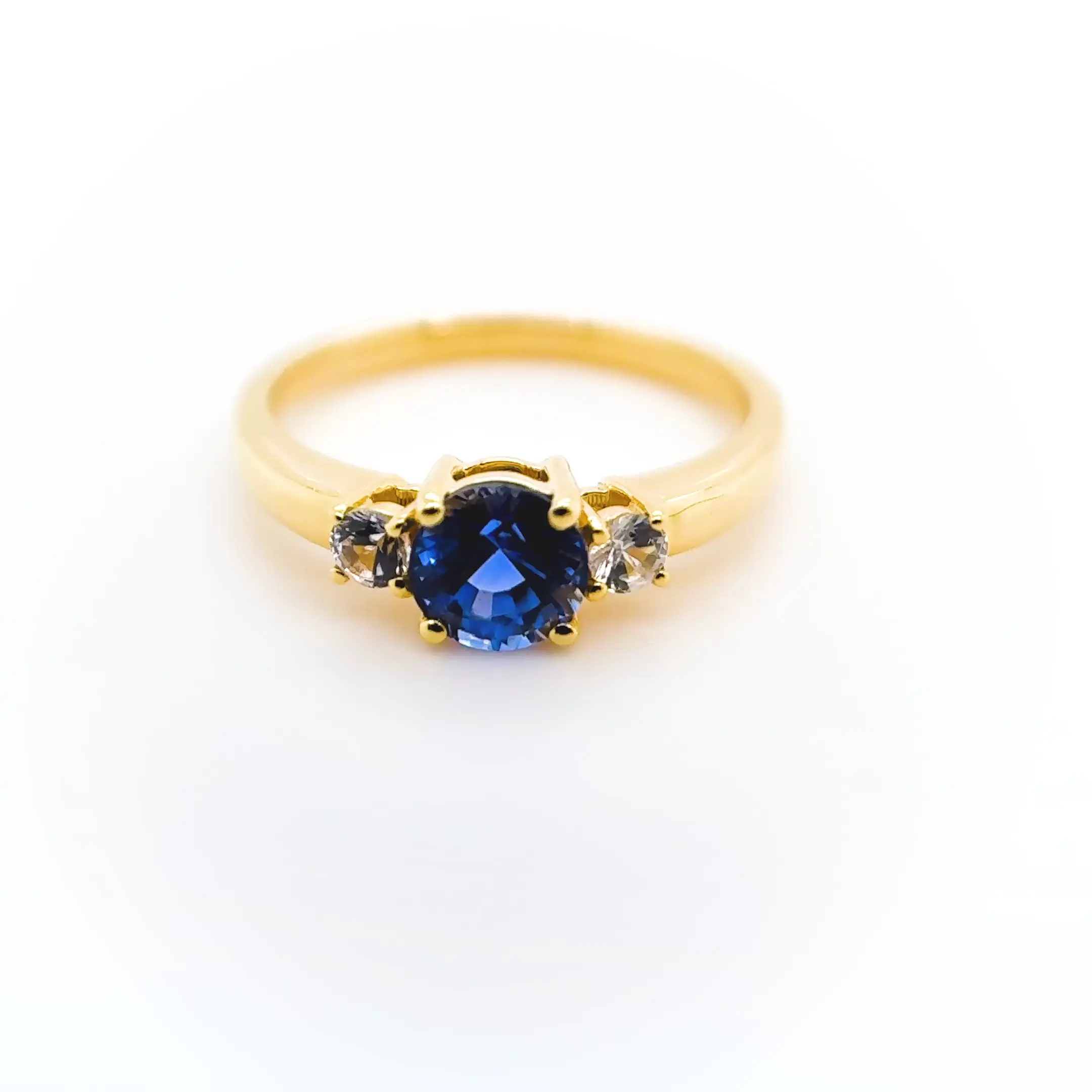 14kt Yellow Gold Sapphire Ring