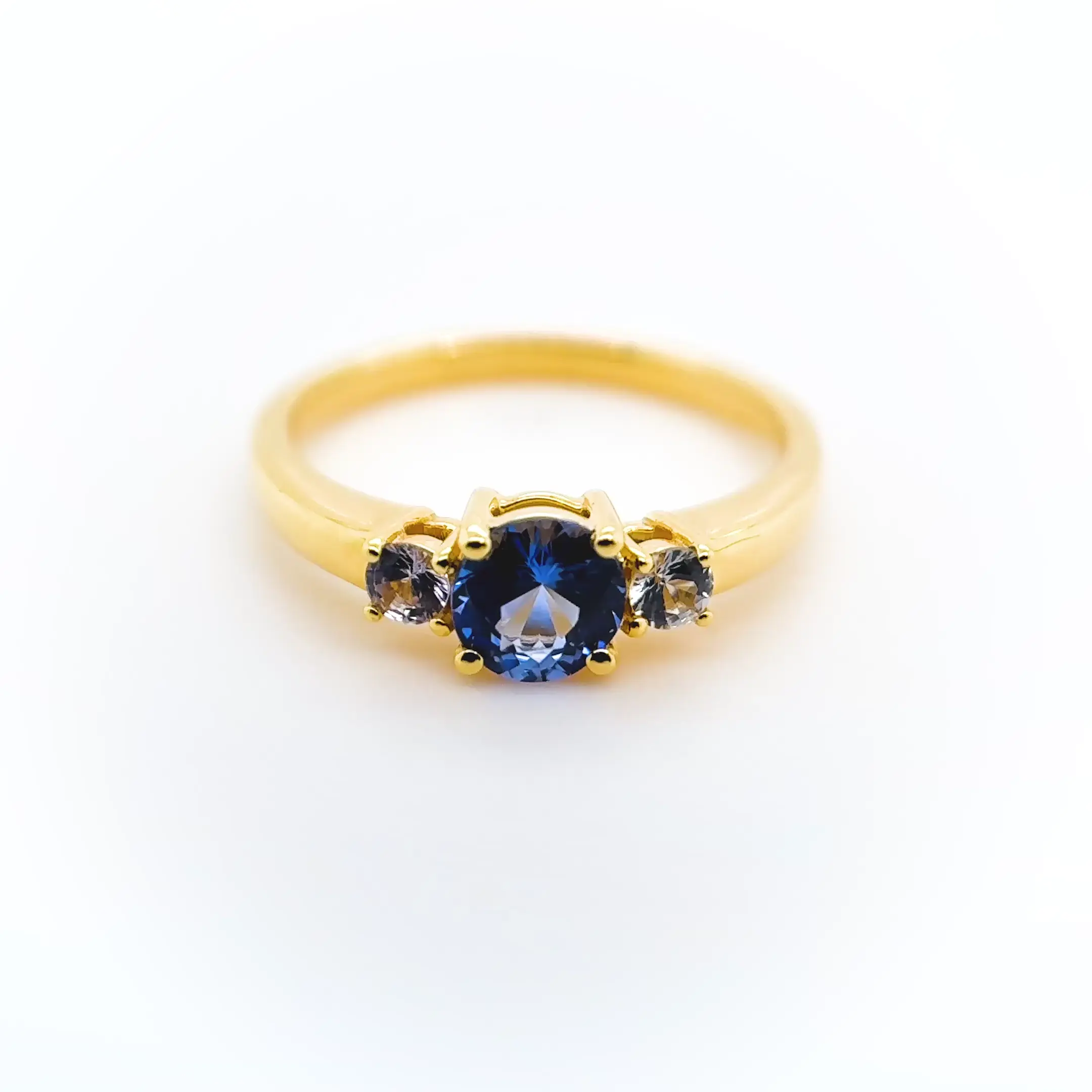14kt Yellow Gold Sapphire Ring