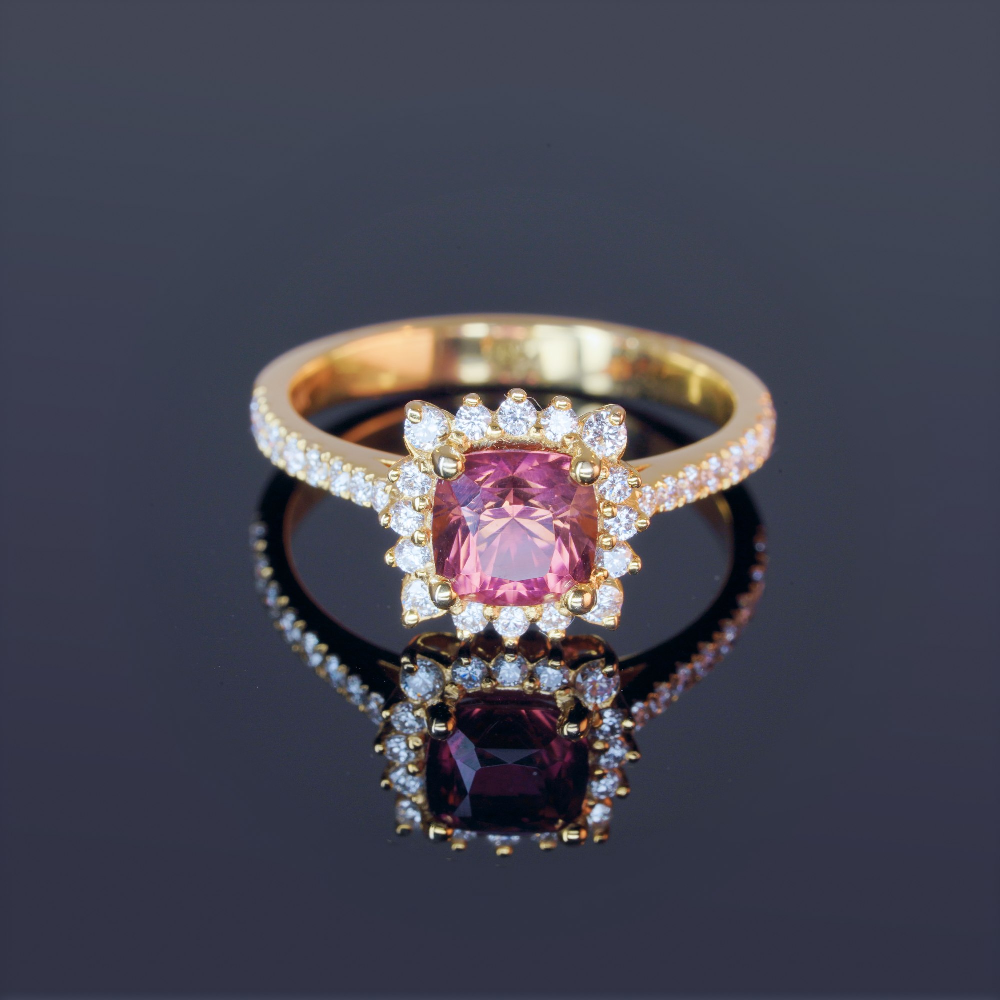 14kt Yellow Gold Tourmaline Ring
