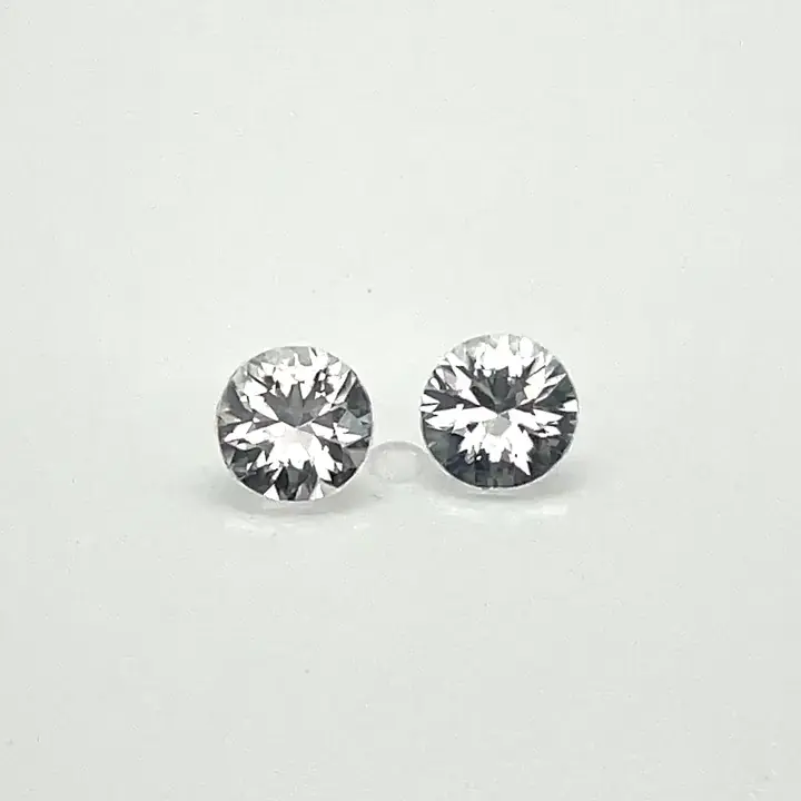 1.32 ct White Zircon - Round