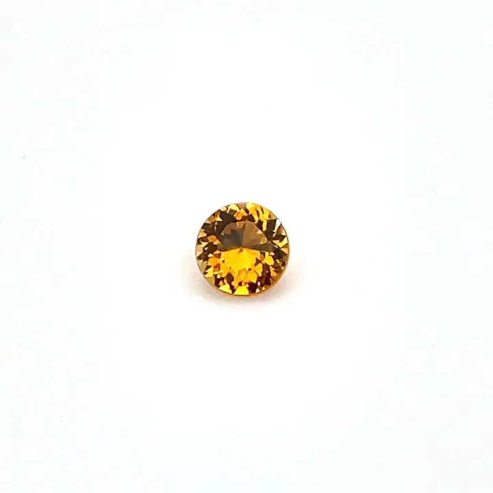 0.37 ct Yellow Tourmaline - Round