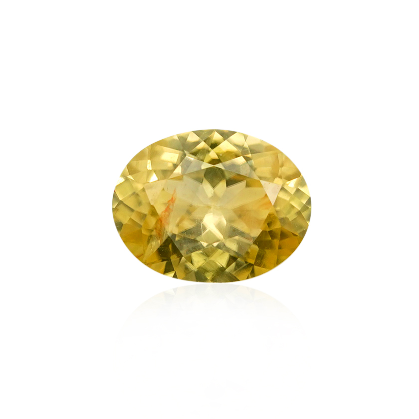 2.08 ct Yellow Zircon - Oval