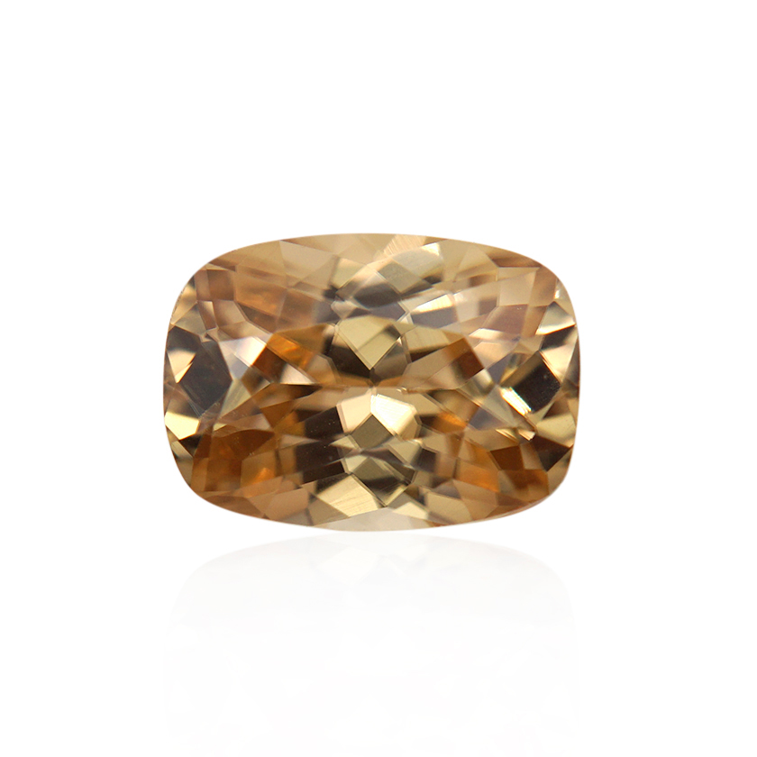 2.57 ct Yellow Zircon - Cushion