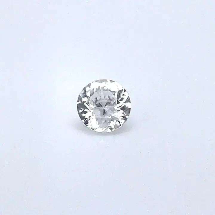 1.28 ct White Zircon - Round