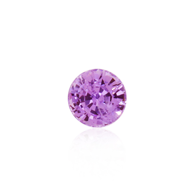 0.72 ct Purple Sapphire - Round