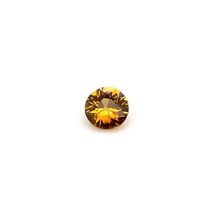 0.74 ct Yellow Sapphire - Round
